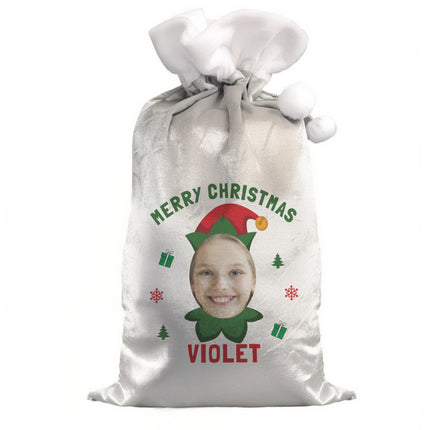 Elf Christmas Sack - Personalised