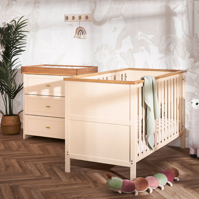 Evie 2 Piece Nursery Set - Cashmere