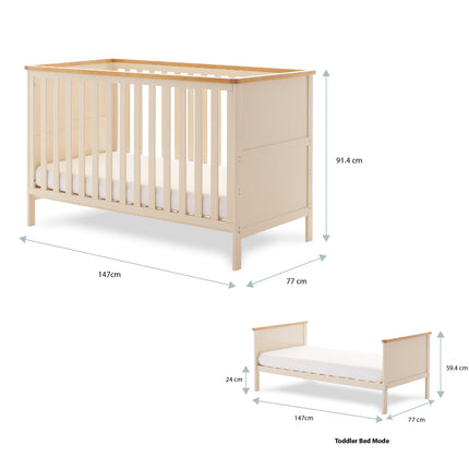 Evie 3 Piece Nursery Set - Cashmere
