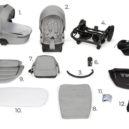 Noordi Fjordi V1 - 3in1 Travel System with Travel Carrier i-Size Car Seat