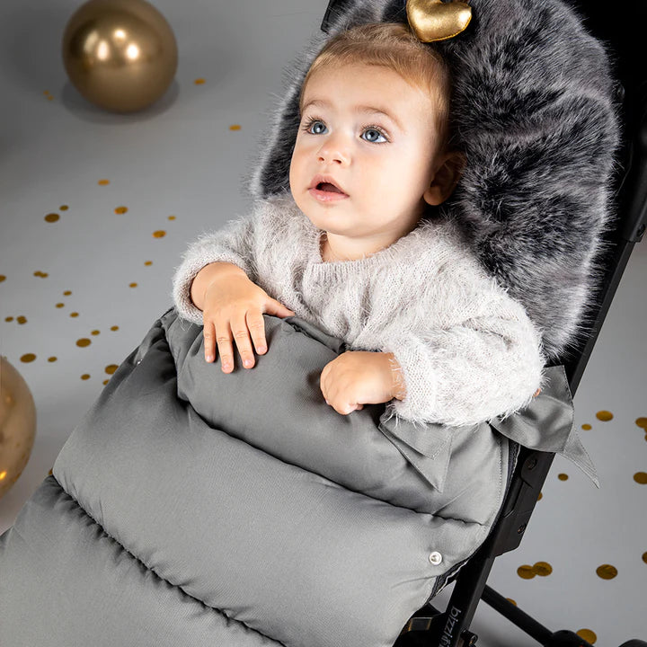 Glacier Grey Footmuff Bizzi Growin Junior Bambinos