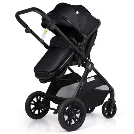 For Your Little One Cruise 3 In 1 Travel System With Car Seat - Eclipse Black (Free Cupholder / Seat Liner Included!)