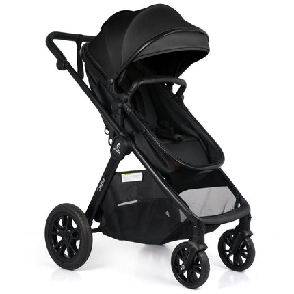 For Your Little One Cruise 3 In 1 Travel System With Car Seat - Eclipse Black (Free Cupholder / Seat Liner Included!)