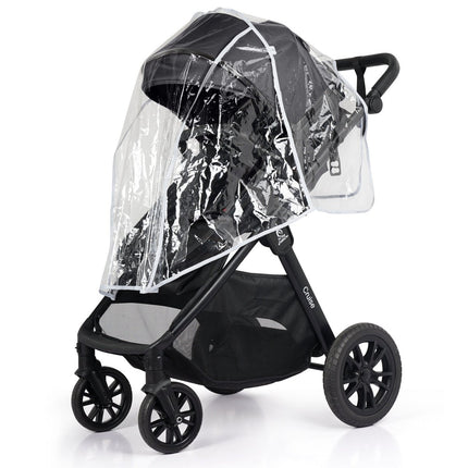 For Your Little One Cruise 3 In 1 Travel System With Car Seat - Eclipse Black (Free Cupholder / Seat Liner Included!)