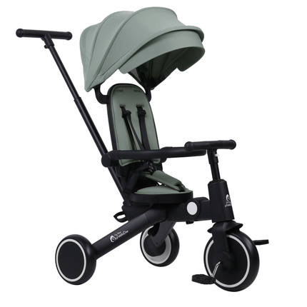 Foryourlittleone Xplor Plus 6 in 1 Foldable Trike - Green (10m-4y)