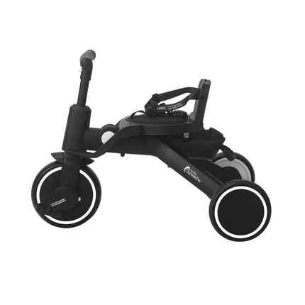 Foryourlittleone Xplor Plus 6 in 1 Foldable Trike - Jet Black (10m-4y)