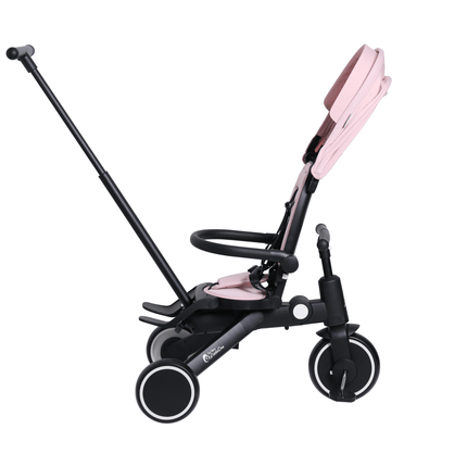 Foryourlittleone Xplor Ultimate 6 in 1 Foldable Trike - Pastel Pink (10m-4y)