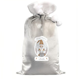 Personalised Gonk Santa Sack in Grey