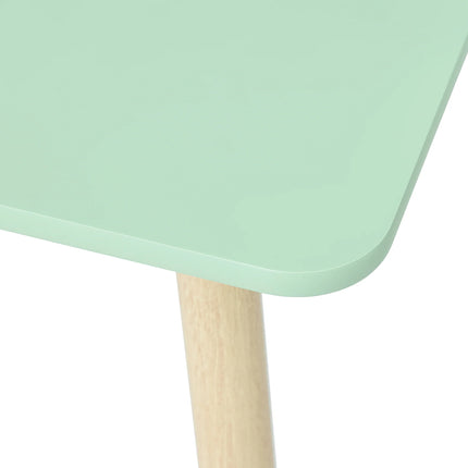 Kids Green Table and Two Chairs Set