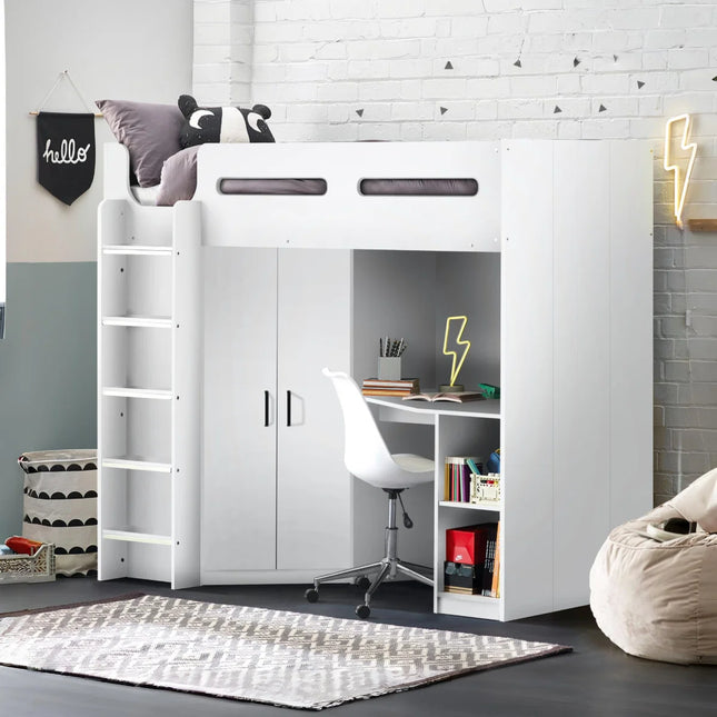 Hercules High Sleeper - White