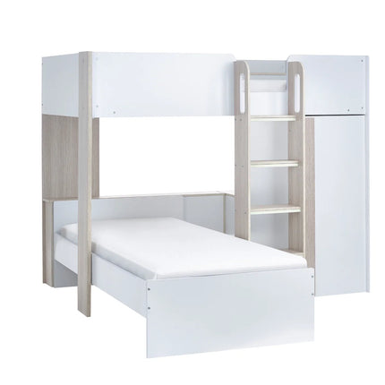 Horizon Bunk Bed - Wood & White