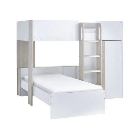 Horizon Bunk Bed - Wood & White