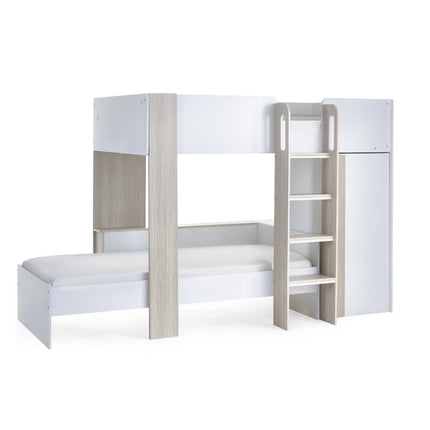 Horizon Bunk Bed - Wood & White