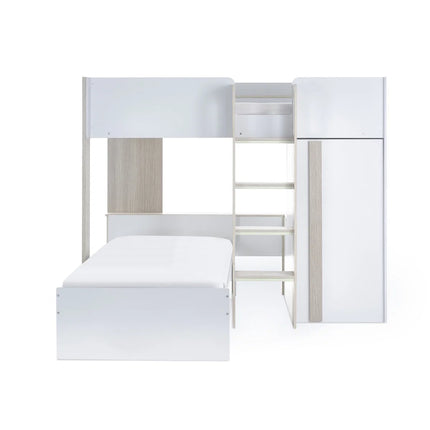 Horizon Bunk Bed - Wood & White
