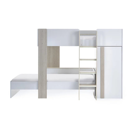 Horizon Bunk Bed - Wood & White