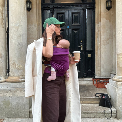 Velvet Baby Carrier - Berry Kiss