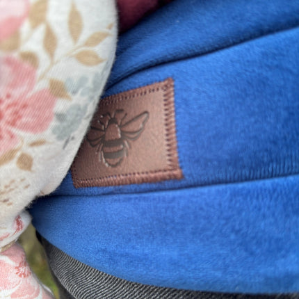 Velvet Baby Carrier - True Blue