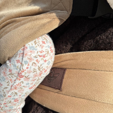 Velvet Baby Carrier - Almondine