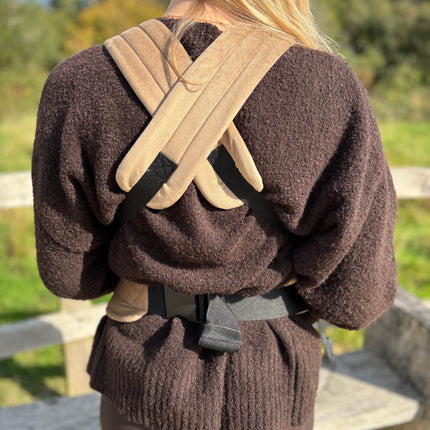 Velvet Baby Carrier - Almondine