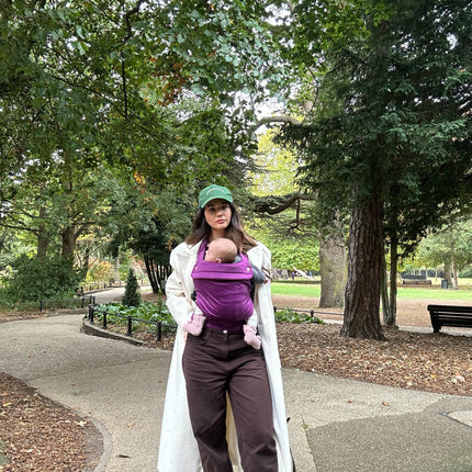 Velvet Baby Carrier - Berry Kiss