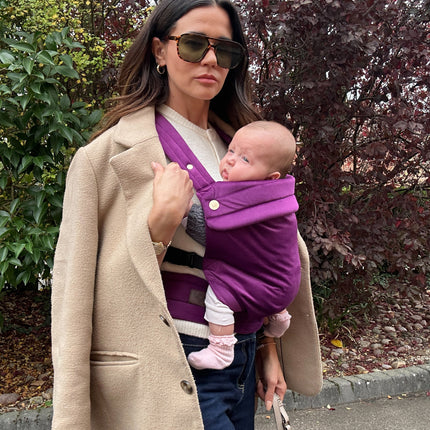 Velvet Baby Carrier - Berry Kiss