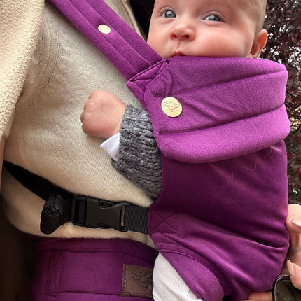 Velvet Baby Carrier - Berry Kiss