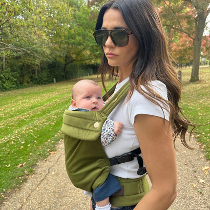 Velvet Baby Carrier - Cedar Green