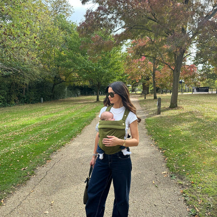 Velvet Baby Carrier - Cedar Green