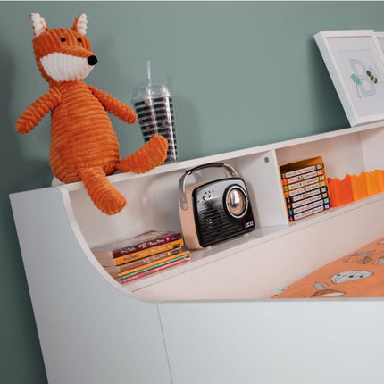 Jupiter Mid Sleeper - White