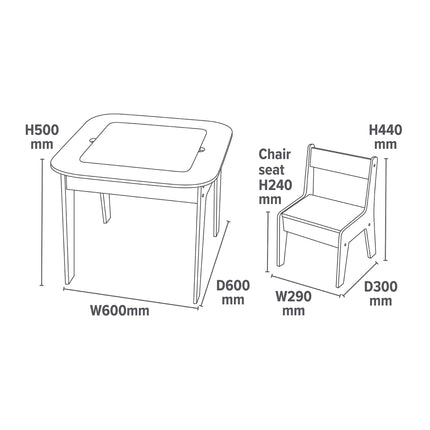 4 in 1 Play Table