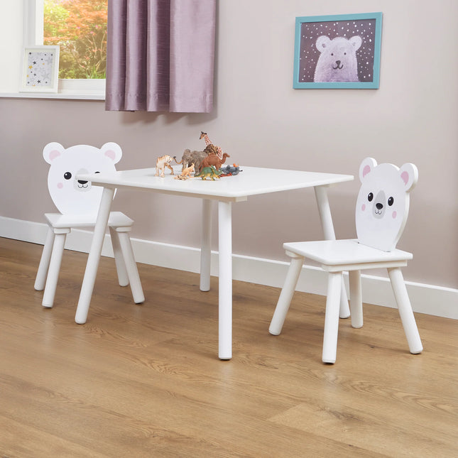 Bear Table & 2 Chairs