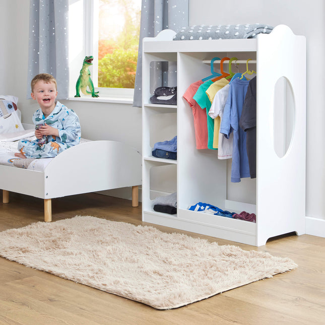 Kid's Dressing Rail with Mirror