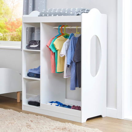 Kid's Dressing Rail with Mirror