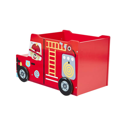 Fire Engine Toy Box