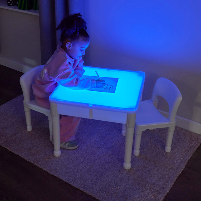 Light Up Table and Chairs