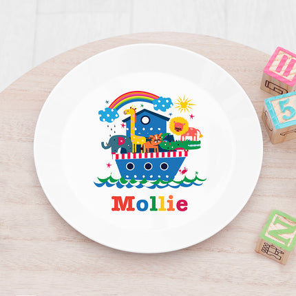 Kids Personalised Dining Set - Noah's Ark