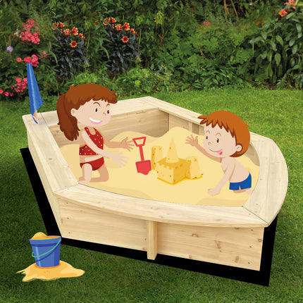 Kids Boat Sandpit
