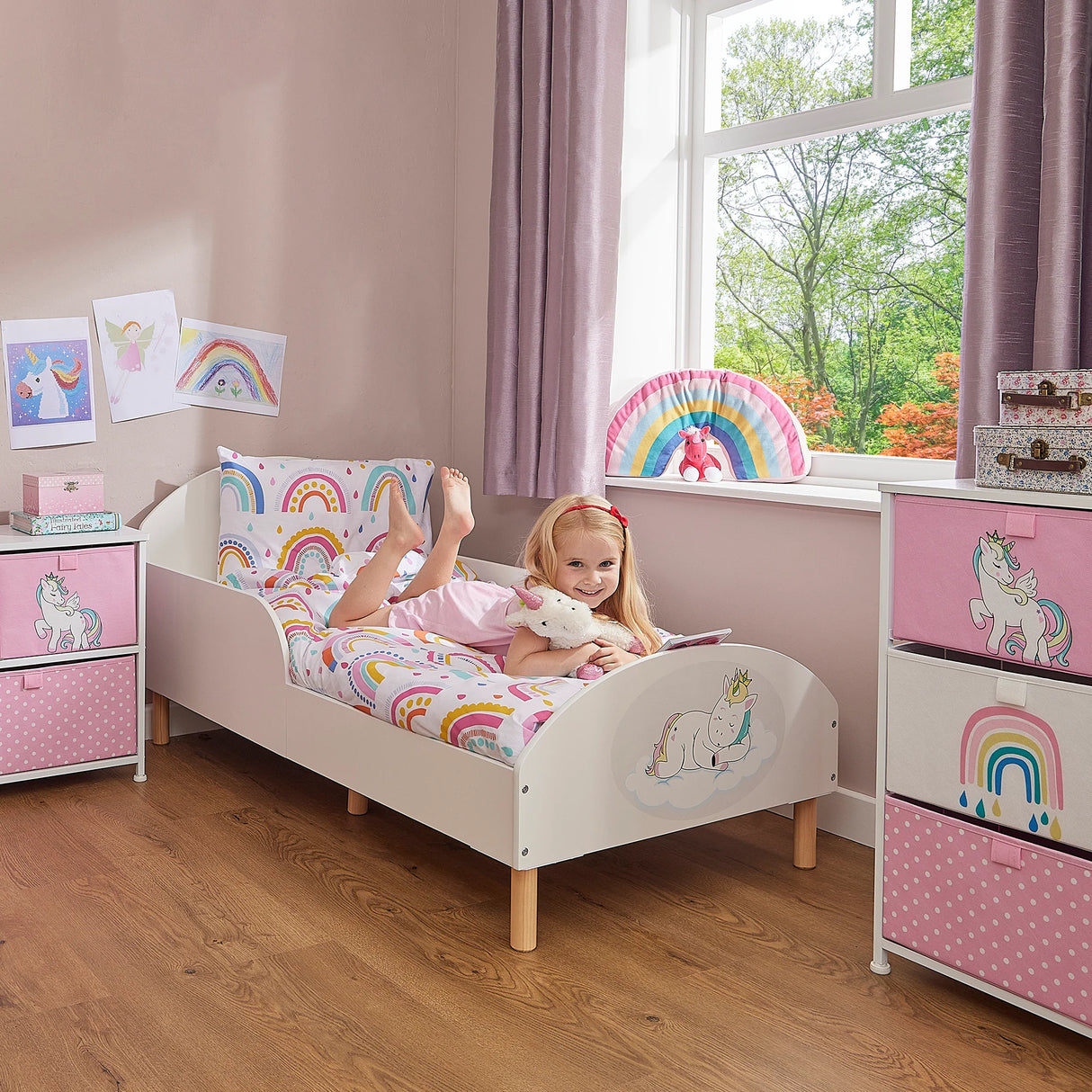 Toddler Bed Unicorn Junior Bambinos