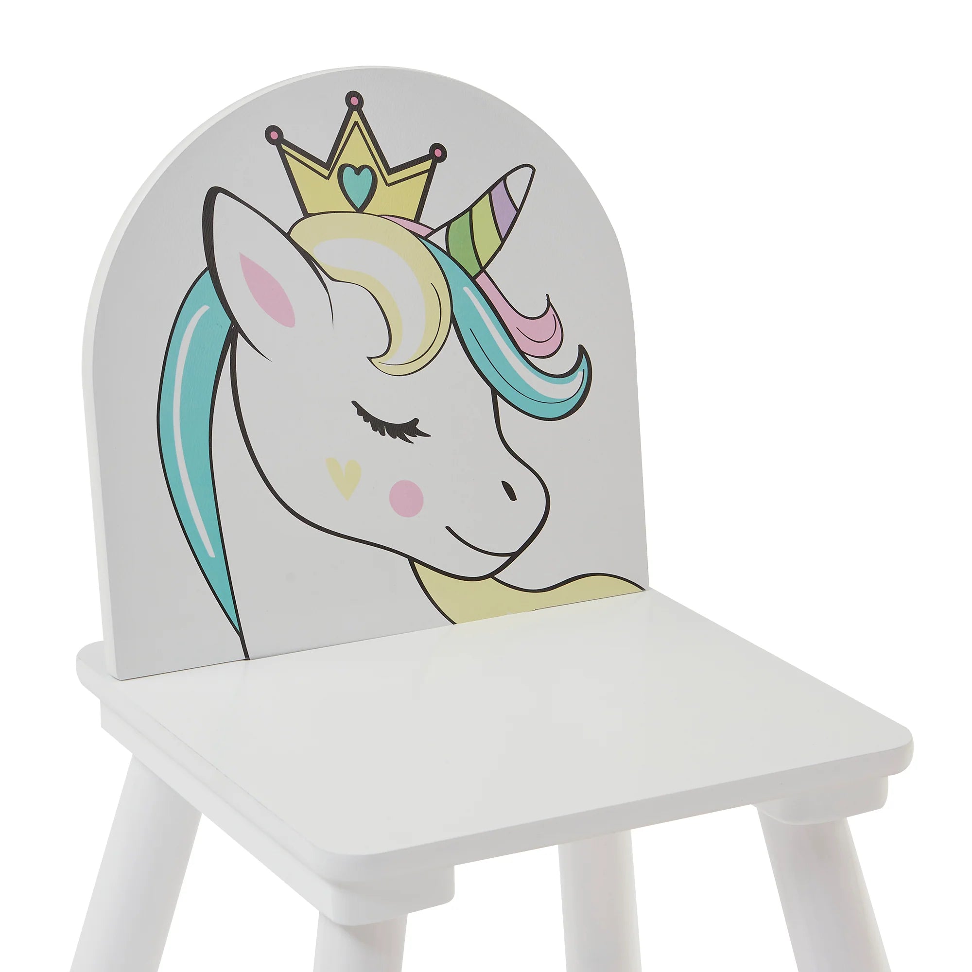 Kid's Unicorn and Rainbow Table & Chairs Set Liberty House Toys