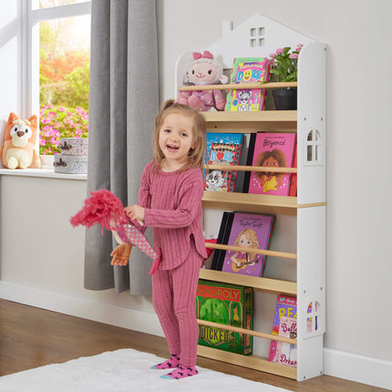 Wall mounted House Bookcase