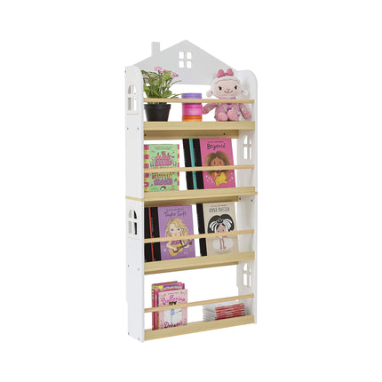 Wall mounted House Bookcase