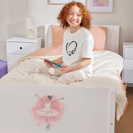 Kids Single Bed - Ballerina