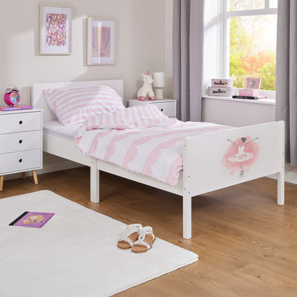 Kids Single Bed - Ballerina