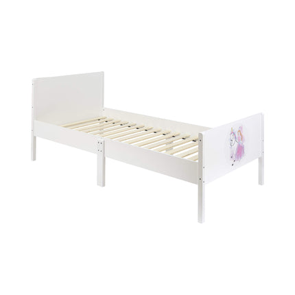 Kids Single Bed - Princess & Unicorn