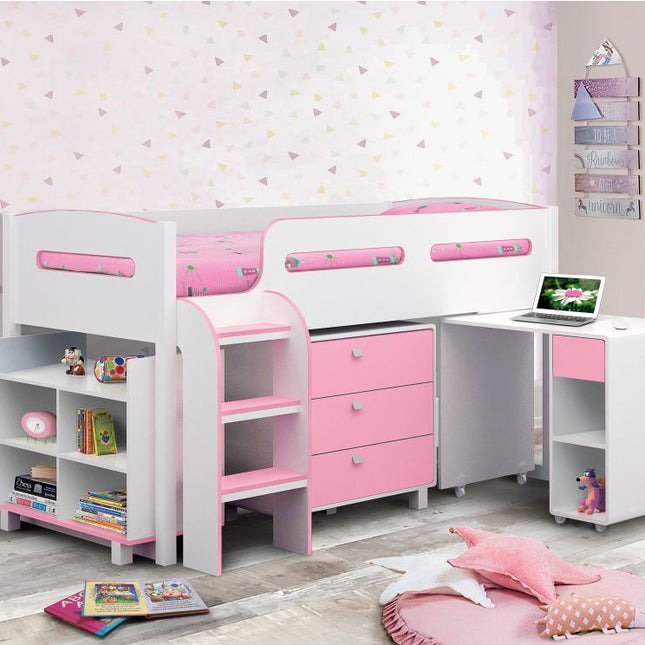 Kimbo Cabin Bed - Pink