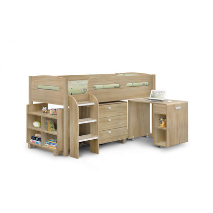 Kimbo Cabin Bed - Sonoma Oak