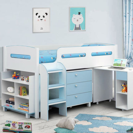 Kimbo Cabin Bed - Blue