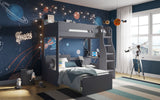 Cosmic L Shaped Bunk Bed - Grey