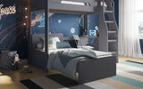 Cosmic L Shaped Bunk Bed - Grey