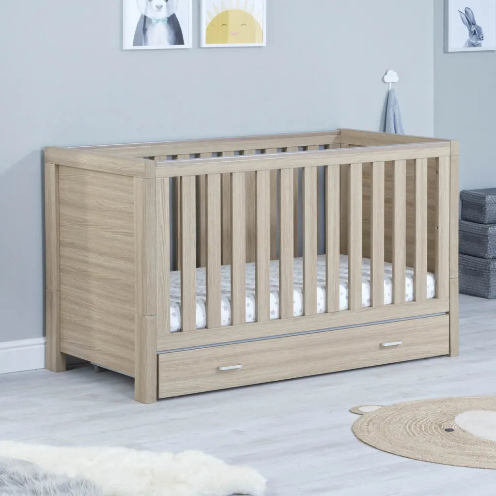 Oak cot beds sale